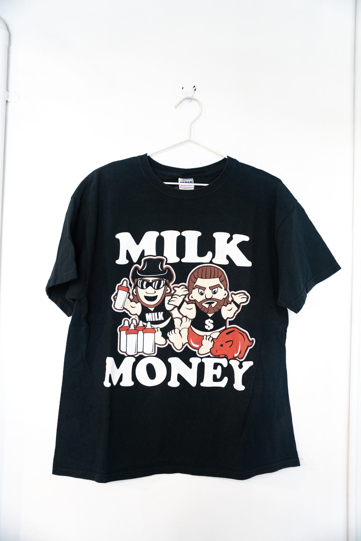 Vintage TNA Wrestling Milk Money Shirt Size Large photo 1