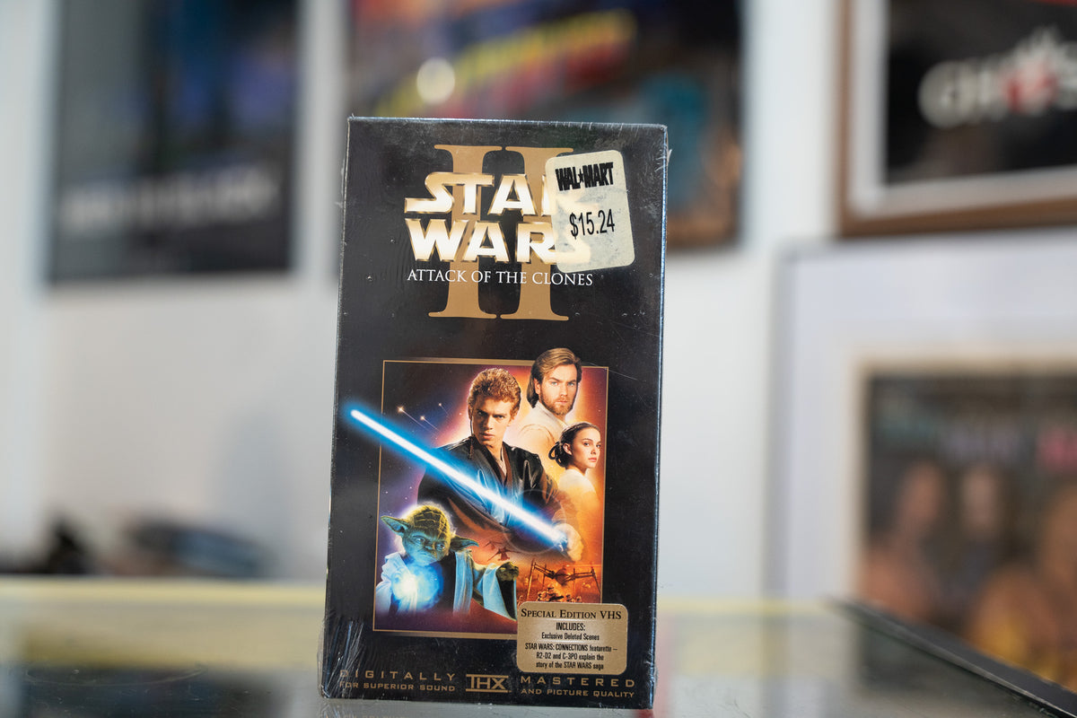 Sealed Star Wars Attack of the Clones VHS