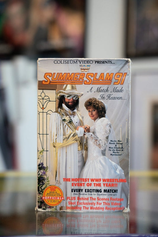 1991 WWF Summerslam A Match Made In Hell VHS - additional view - Keep It Classic Las Vegas