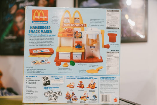 1993 McDonald’s Hamburger Snack Maker Sealed In Box - Keep It Classic