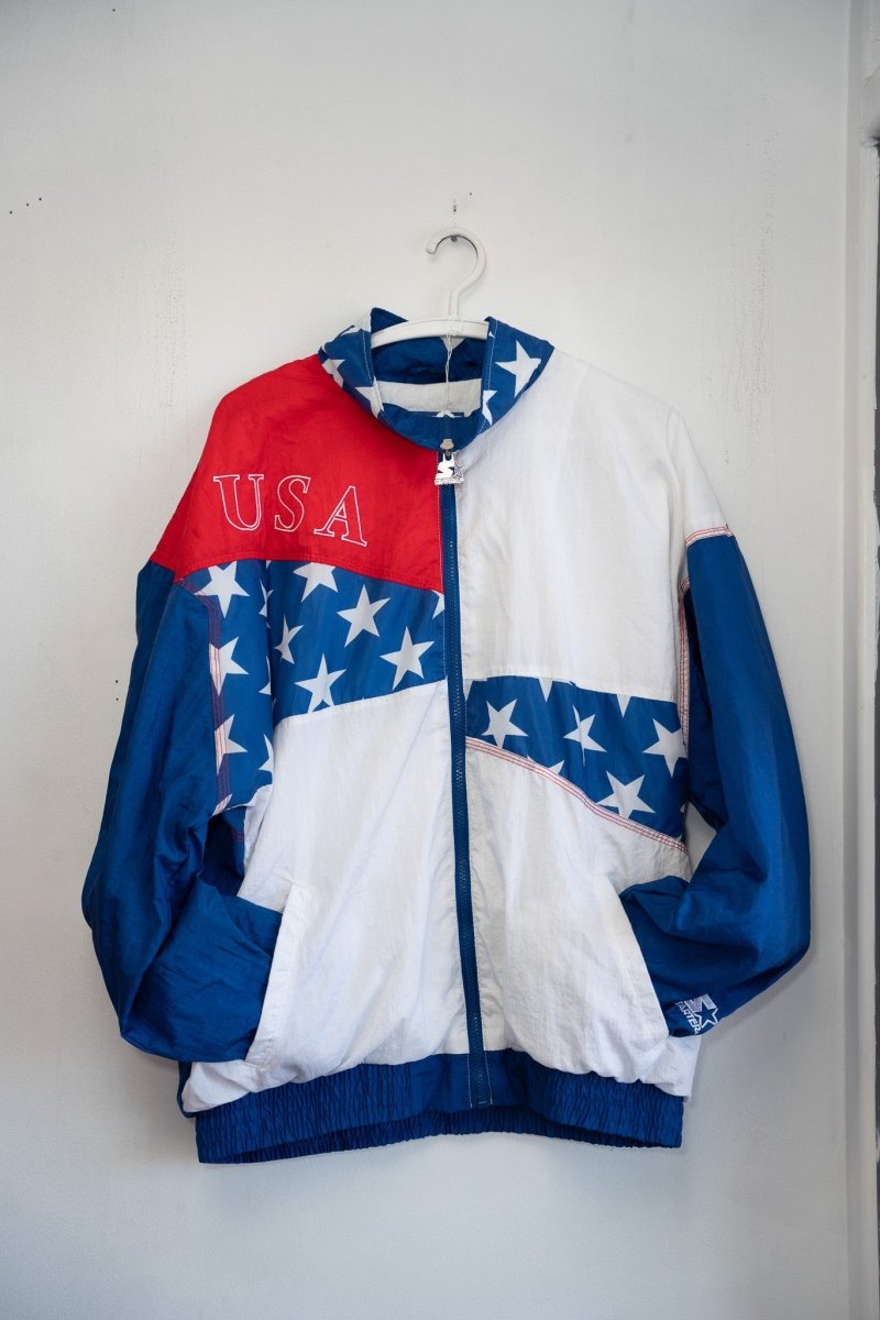 1996 Starter USA Atlanta Olympics Windbreaker Jacket - Keep It Classic