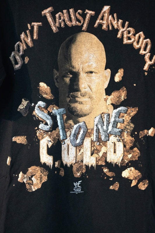1998 Stone Cold Steve Austin ‘Don’t Trust Anybody’ WWF Tee Size X - Large - Keep It Classic