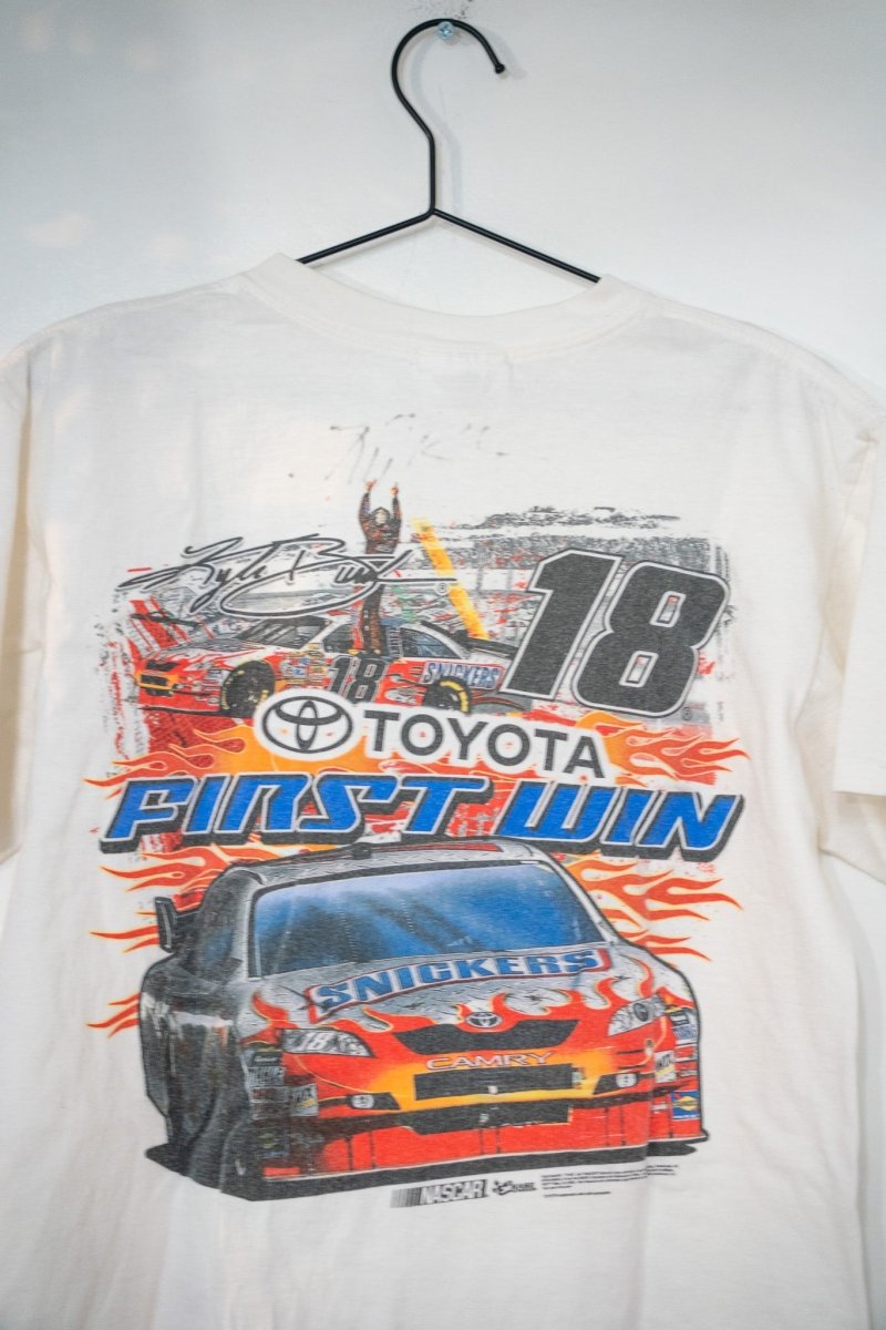 2008 NASCAR Kyle Busch First Win Shirt Size Medium - additional view - Keep It Classic Las Vegas