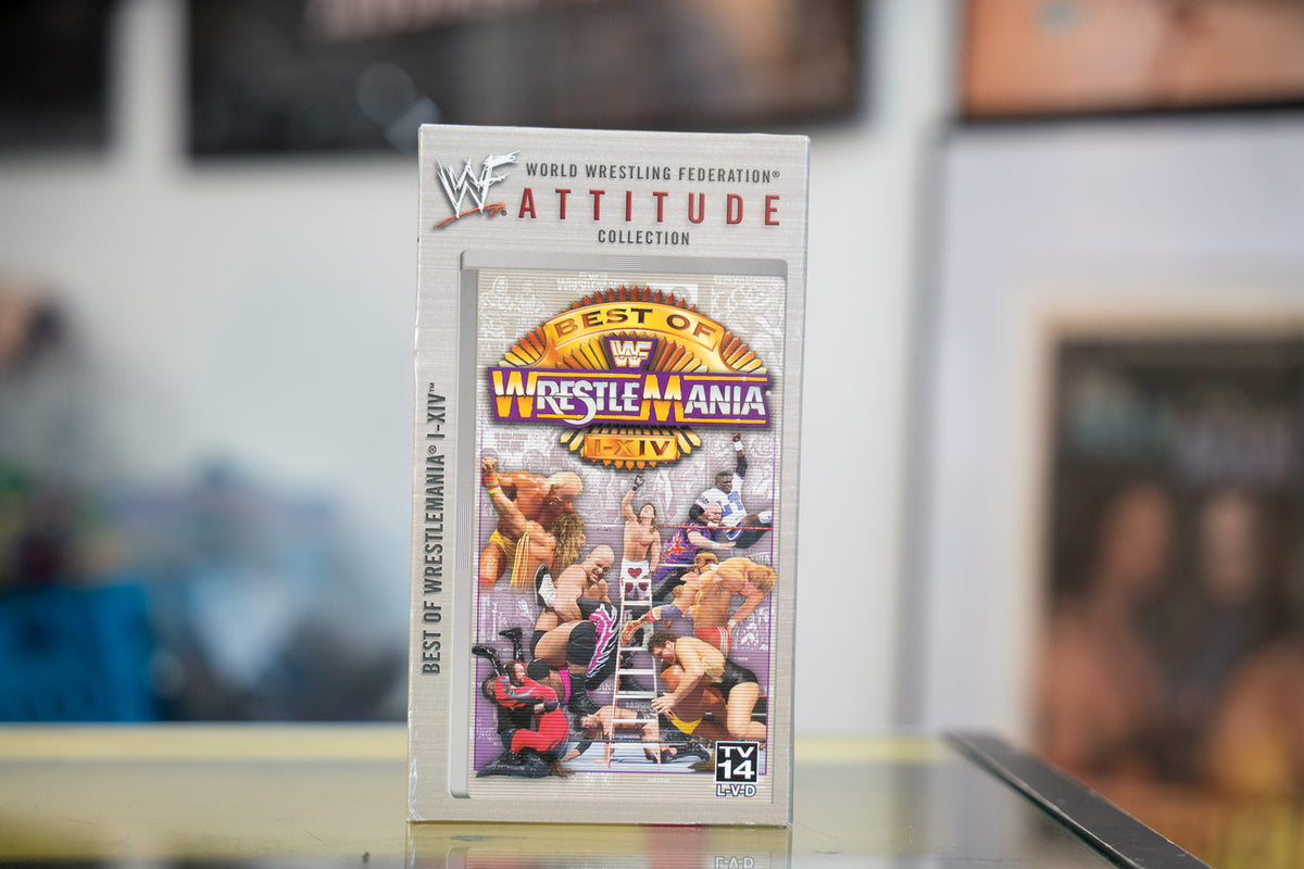 WWF Best of Wrestlemania 1-24 VHS Tape