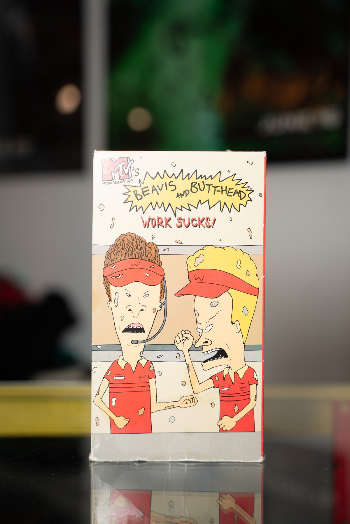 Beavis And Butthead Work Sucks VHS photo 1