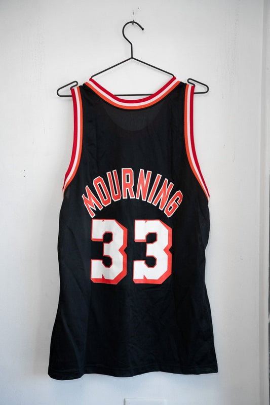 90s Champion Miami Heat Alonzo Mourning Jersey - Keep It Classic