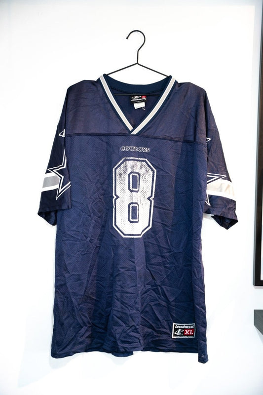 90s Logo Athletic Dallas Cowboys Troy Aikman Football Jersey Size XL - Keep It Classic
