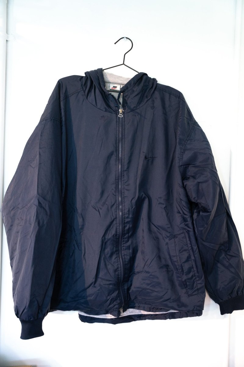 90s Nike Lined Hoodie Jacket Size XL - Keep It Classic