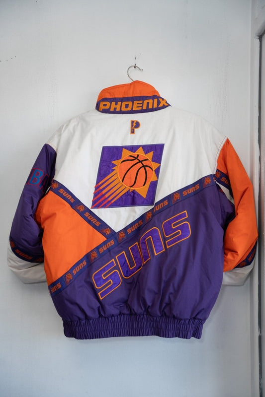 90s Pro Player Phoenix Suns Puffer Jacket - Keep It Classic
