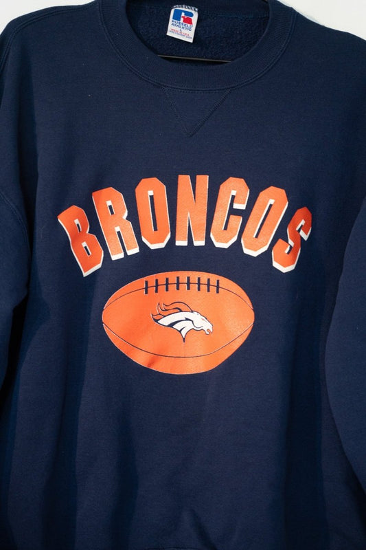 90s Russell Athletic Denver Broncos Sweater Size Large - Keep It Classic