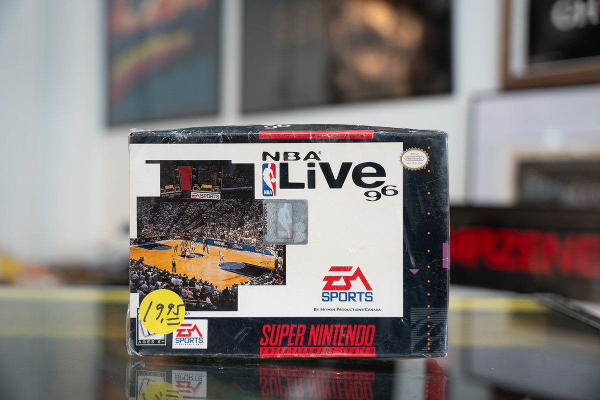 Super Nintendo NBA Live 96 CIB