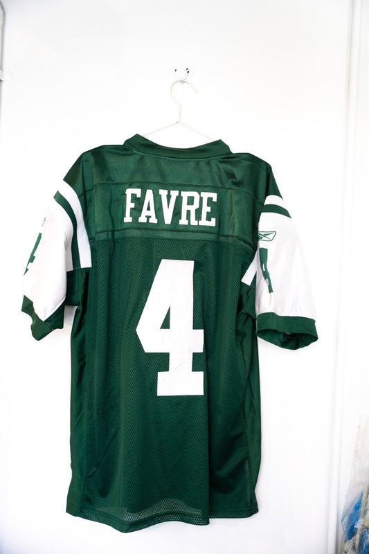 Brett Farve New York Jets NFL On Field Reebok Jersey Size 50 - Keep It Classic