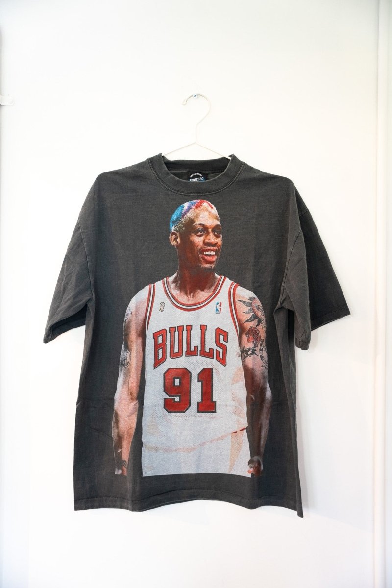 Dennis Rodman Bad As I Wanna Be Single Stitch Modern Boot Shirt Size Large - Keep It Classic