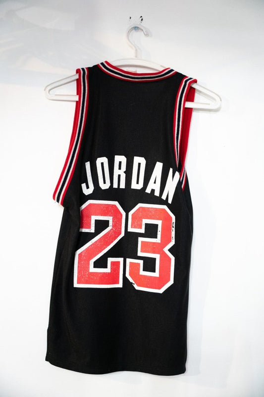 Michael Jordan Chicago Bulls Champion Jersey Black Size 36 - Keep It Classic
