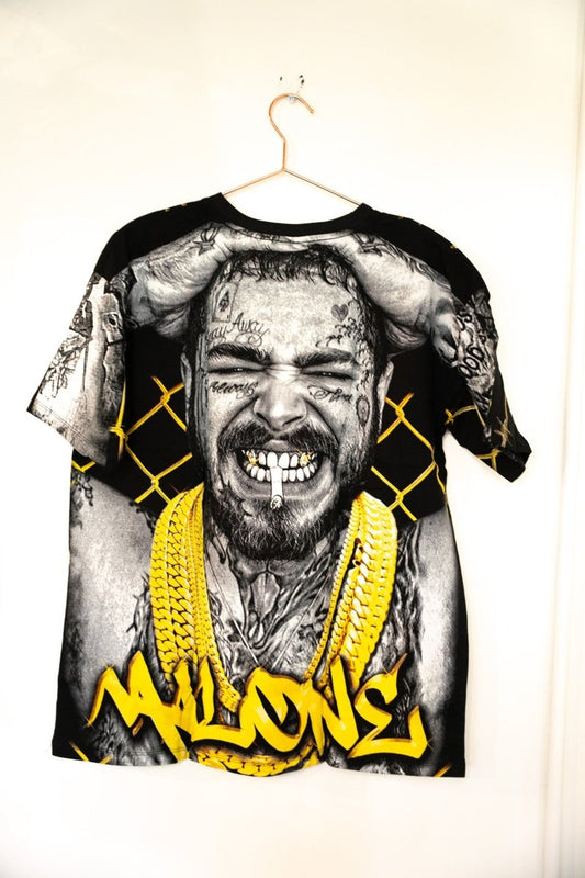 The Crown Post Malone Modern Boot Shirt Size Large - Keep It Classic