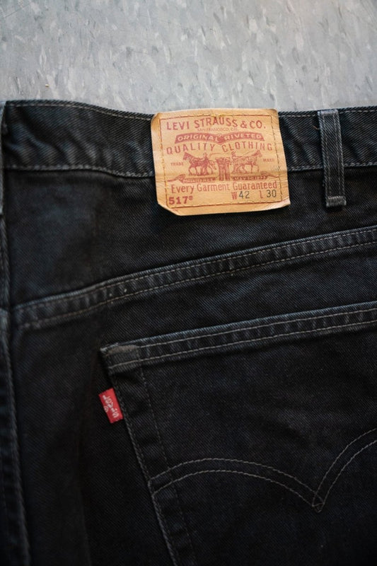 Vintage Levi’s 517 Red Tab Denim Jeans Size W 42 L 30 - Keep It Classic