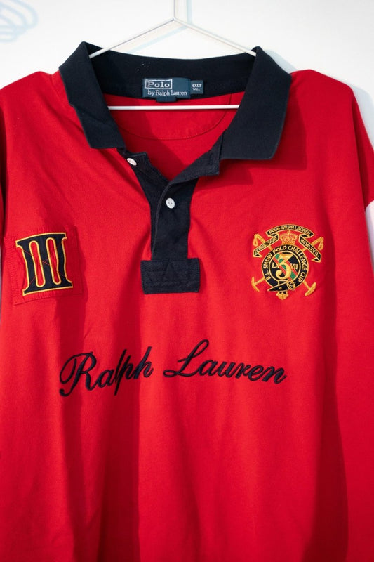 Vintage Polo Ralph Lauren Polo Shirt Size 4XL - additional view - Keep It Classic Las Vegas
