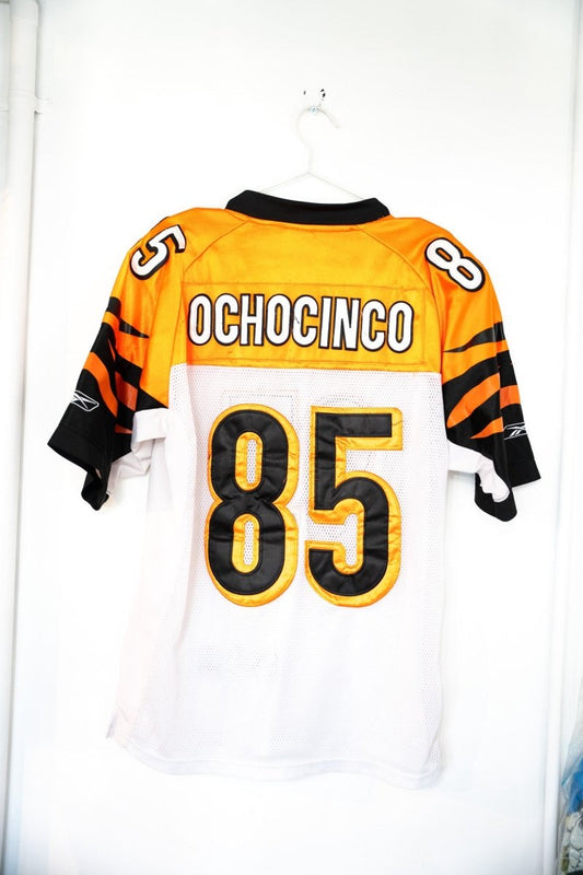 Vintage Reebok Cincinnati Bengals OchoCinco Football Jersey Size 52 - Keep It Classic