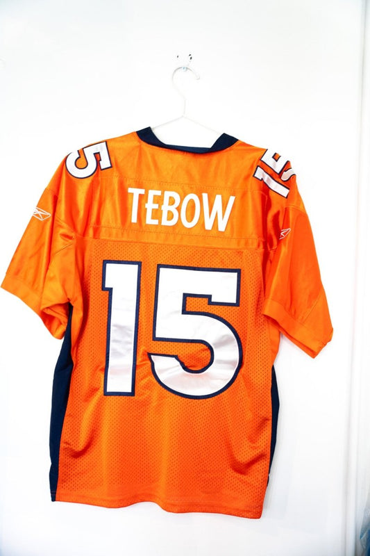 Vintage Reebok Stitched Tim Tebow Football Jersey Size 48 - Keep It Classic