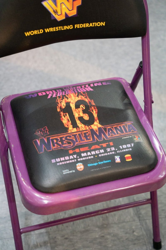 WWF WrestleMania 13 Chair - Keep It Classic
