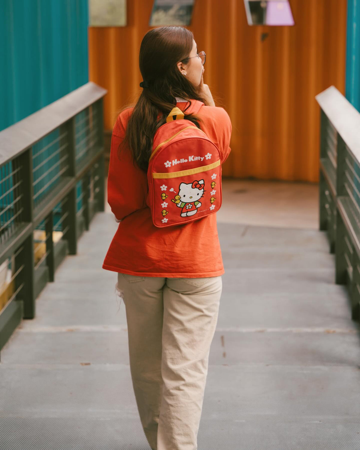Marissa Styled the 1998 Hello Kitty Backpack