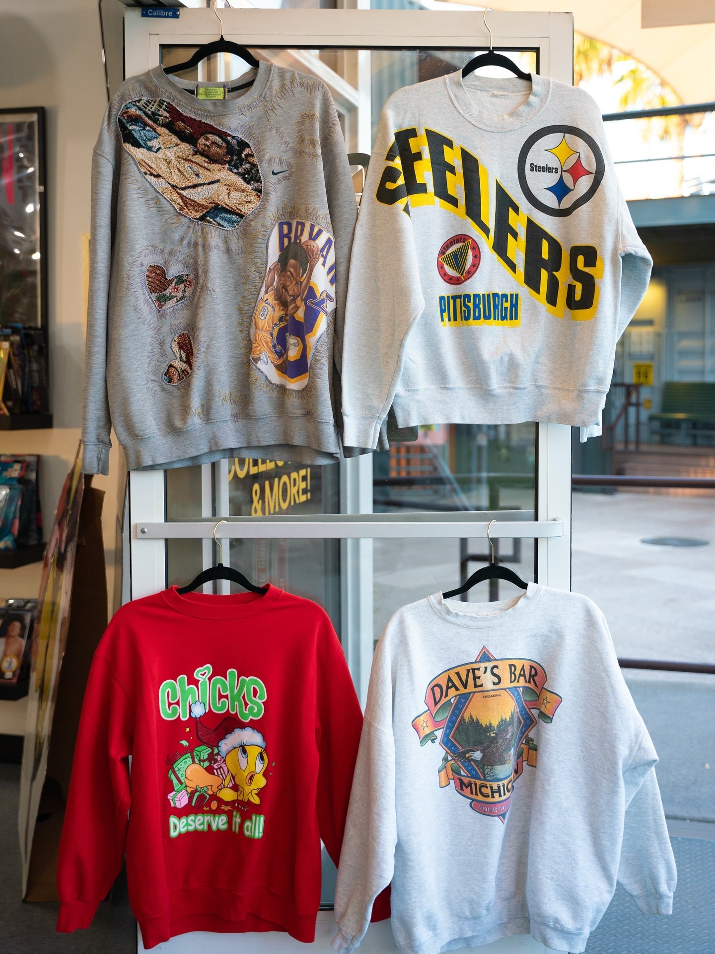 A 1-of-1 Nike Kobe Crewneck from Trev Hit the Rack