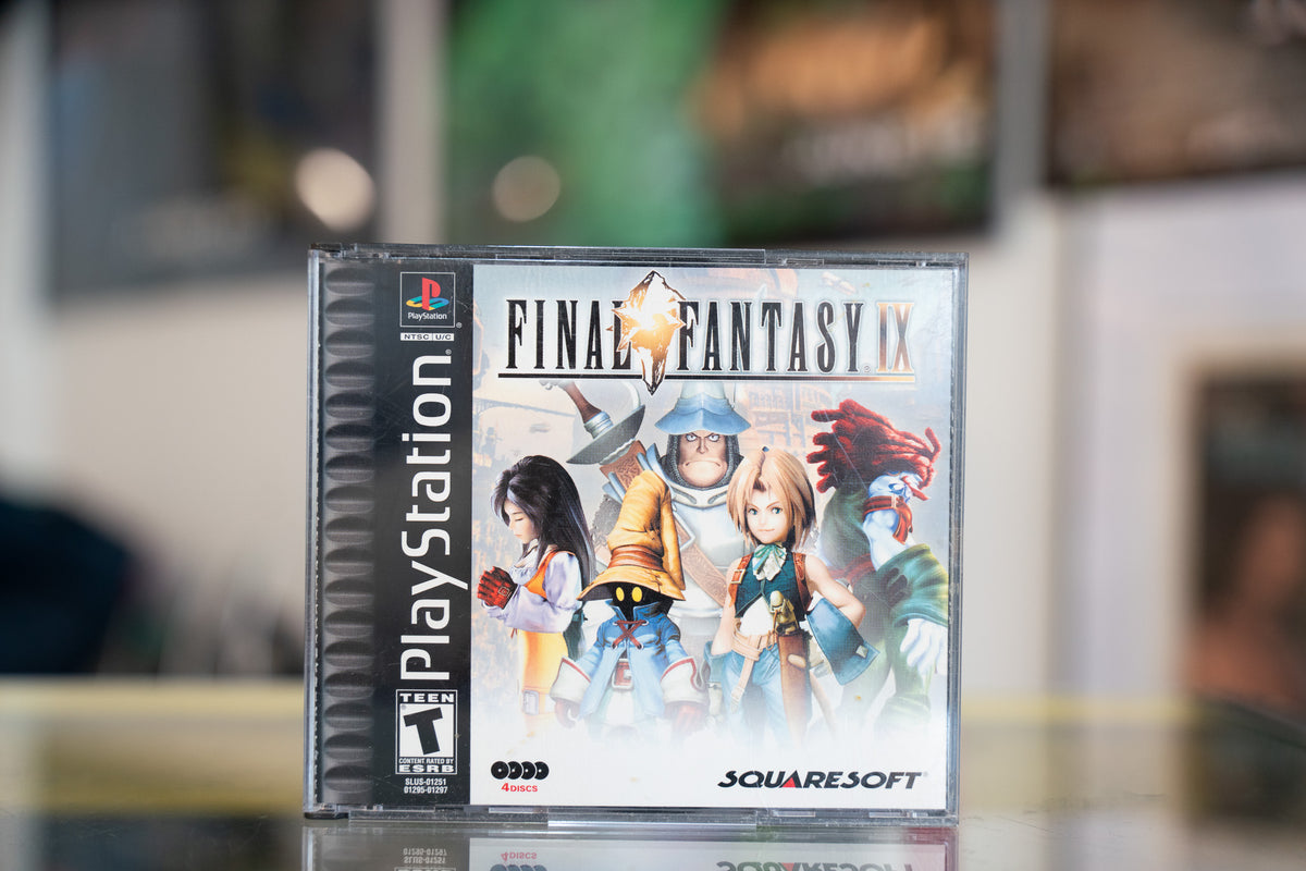 Final Fantasy IX - 4 Disc Set - PlayStation 1 (PS1) - Complete in Case
