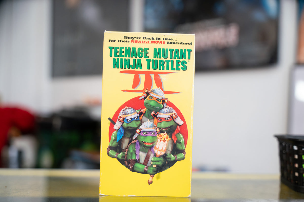 Teenage Mutant Ninja Turtles 3 VHS