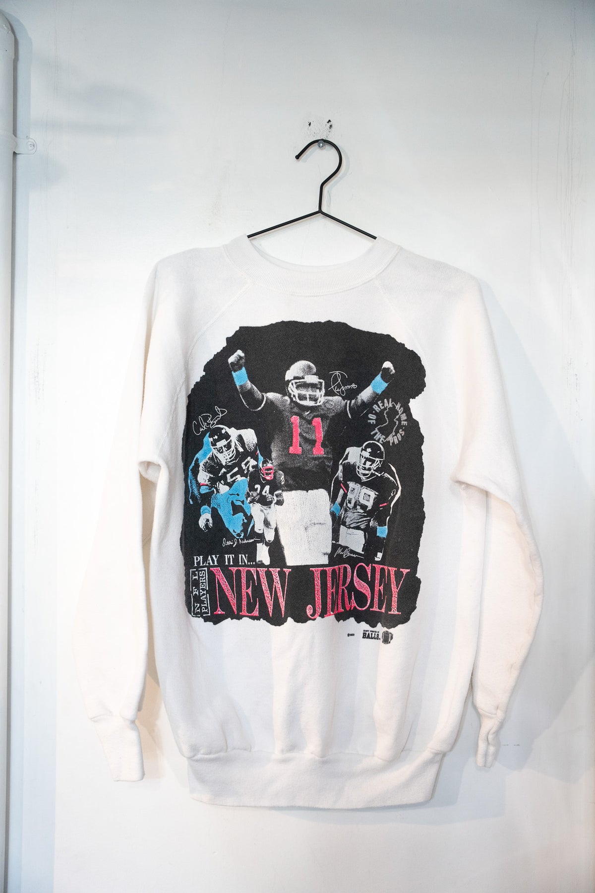 1989 NFL New York Giants Large Sweatshirt Phil Simms Mark Bavaro Carl Banks Size Large