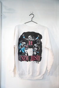1989 NFL New York Giants Large Sweatshirt Phil Simms Mark Bavaro Carl Banks Size Large