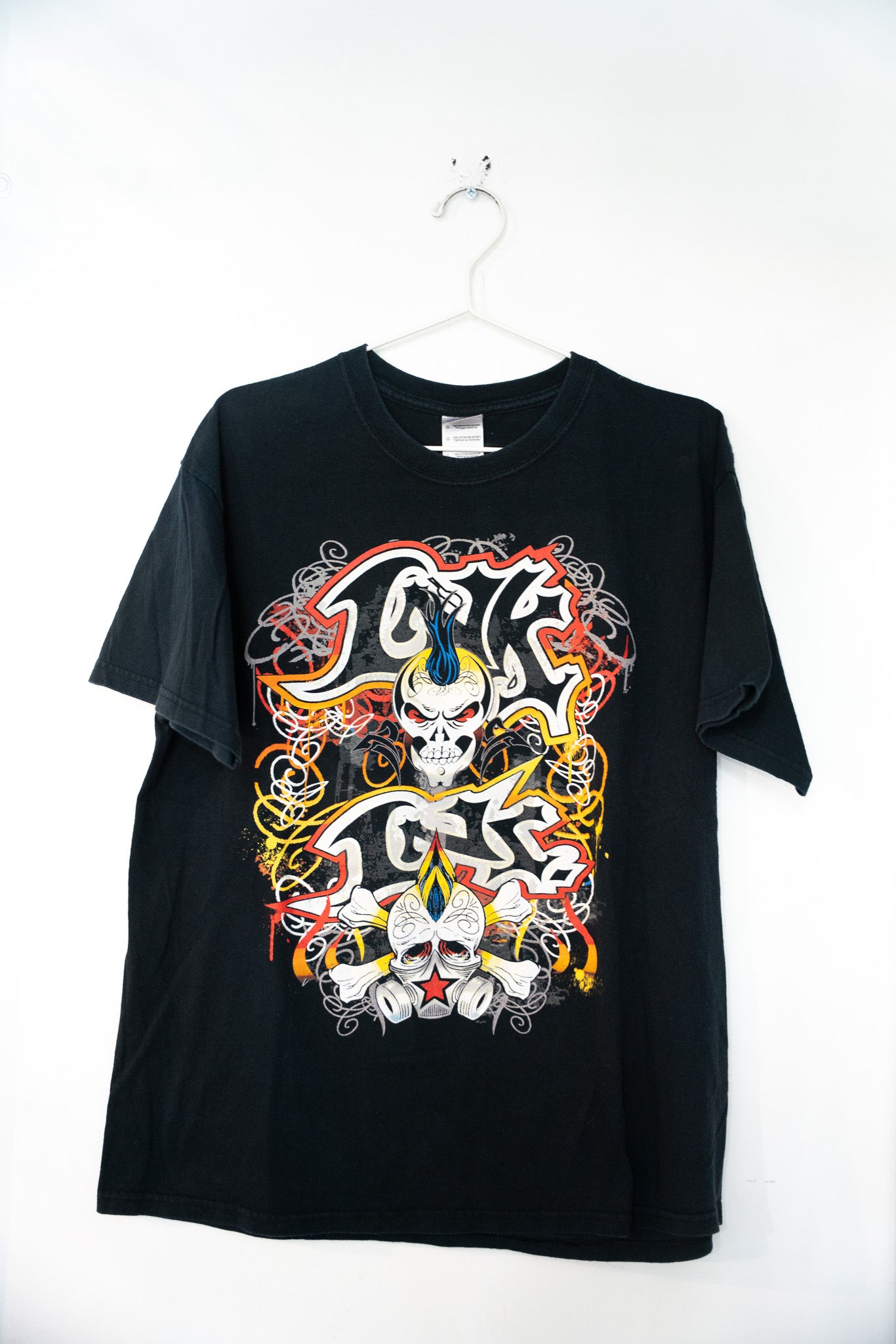 Vintage TNA Wrestling Lewd Screwed and Tattooed Shirt Size Large