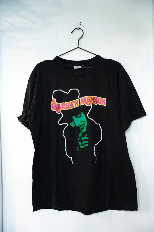 90s Winterland Marilyn Manson Dope Fiend Tour Shirt Size XL