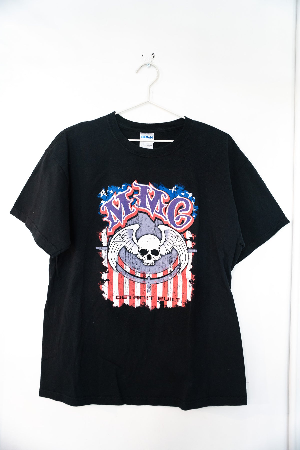 Vintage TNA Wrestling Motor City Machine Guns Detroit Made Shirt Size Large photo 1