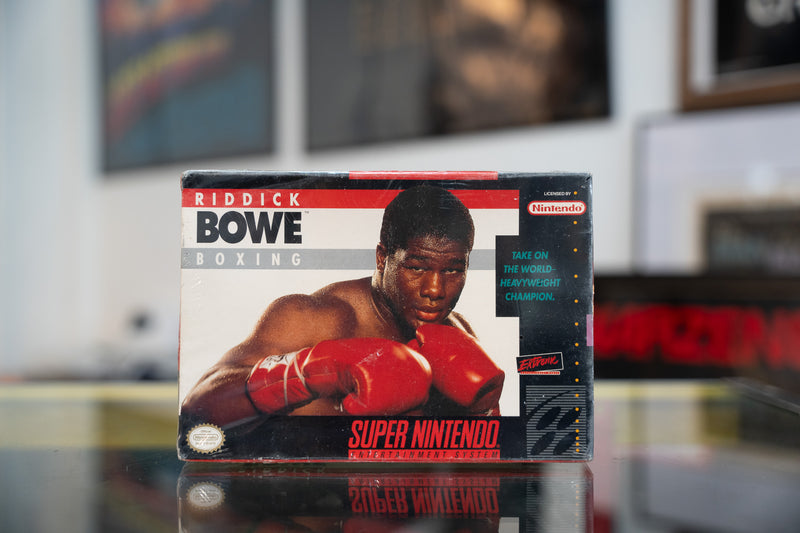 Super Nintendo Riddick Bowe Boxing CIB