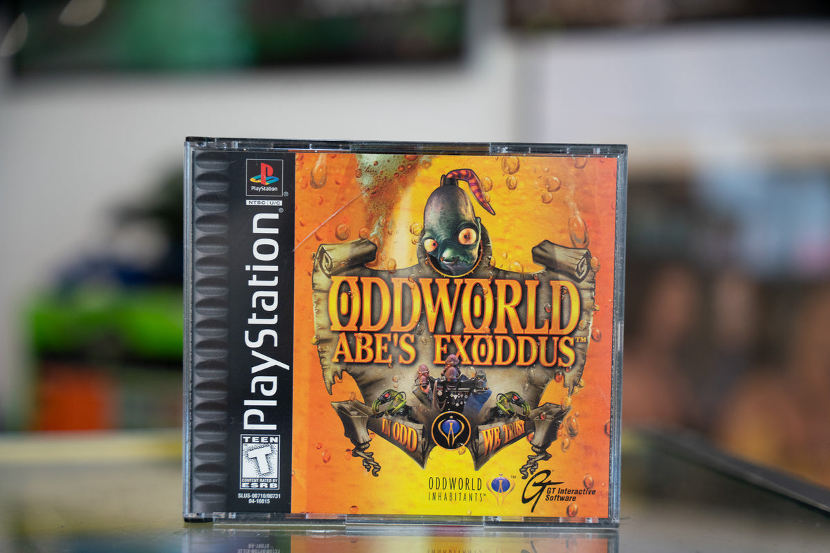 Oddworld: Abe’s Exoddus - 2 Disc Set - PlayStation 1 (PS1) - Complete in Case