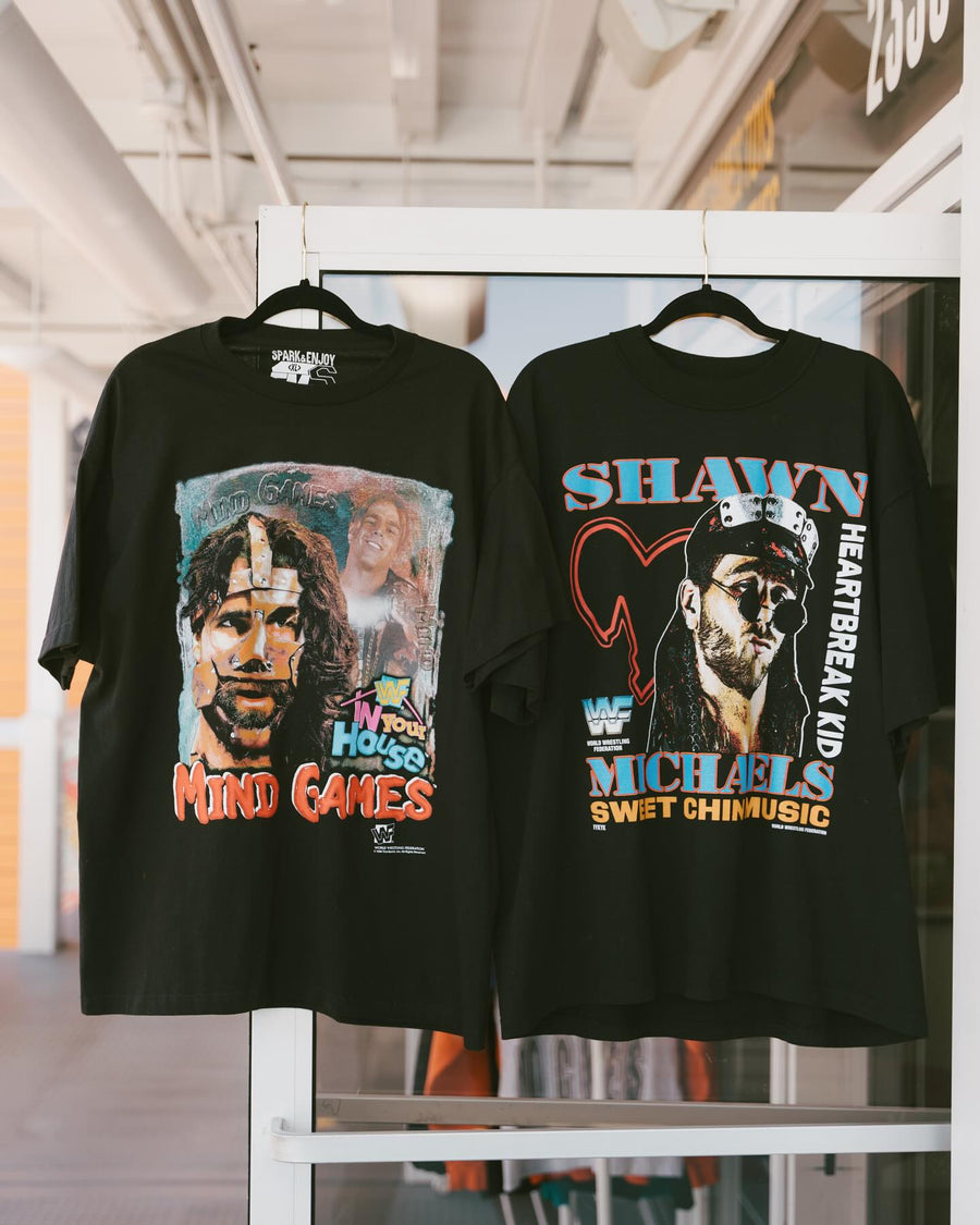 Wrestling rack refresh. 5 WWF, WCW, WWE pieces.