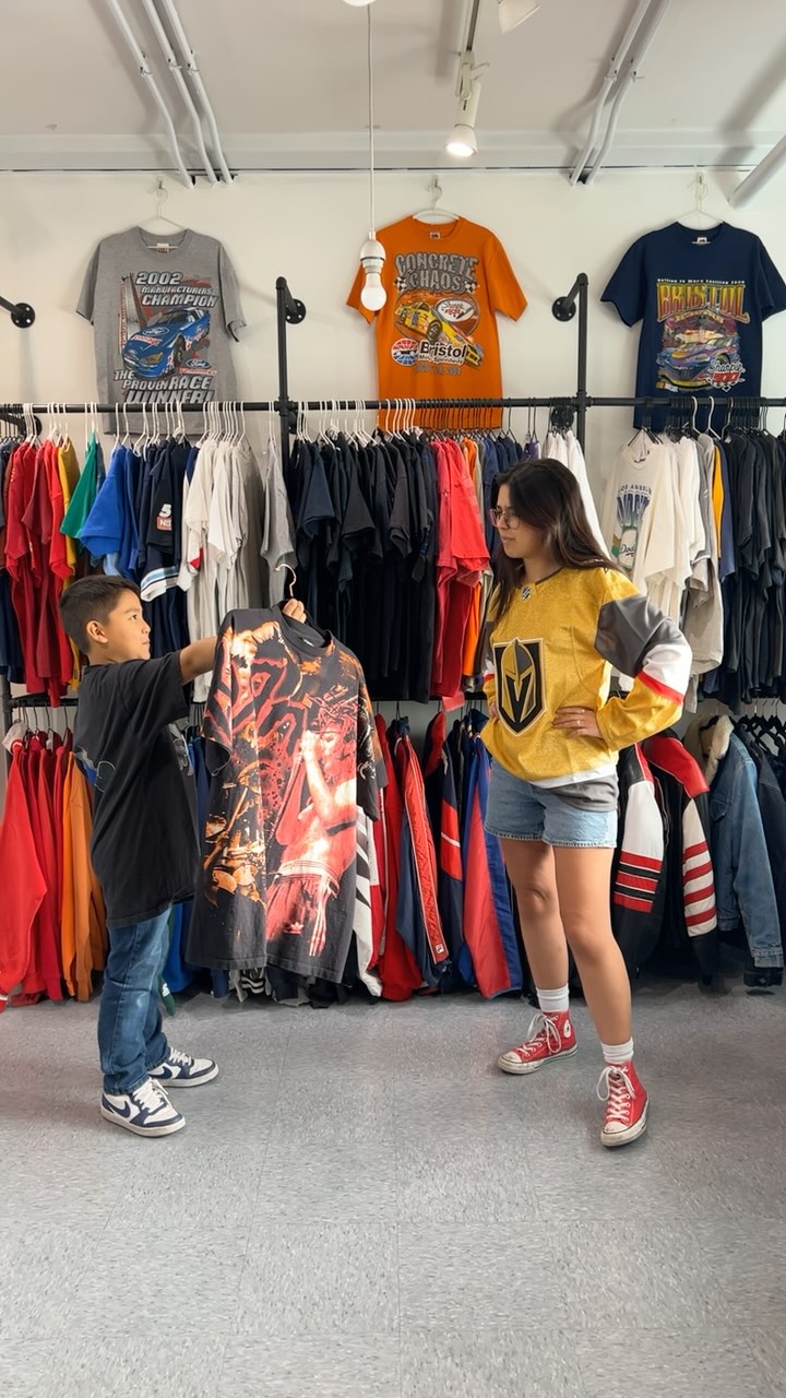 Friday drop. 7 vintage pieces on the rack.