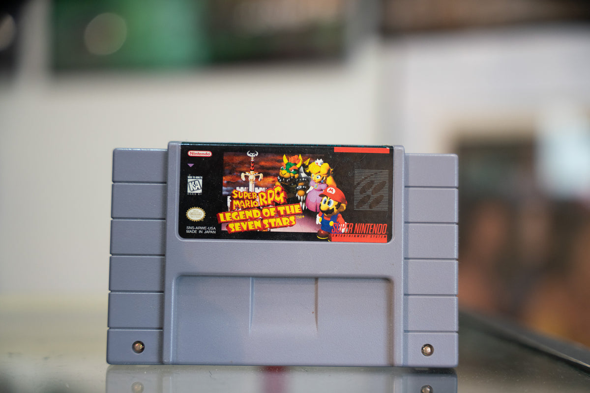 Super Mario RPG Legend of The Stars Super Nintendo