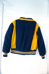 Ripon Manufacturing reversible jacket from the 1960s in size 40, shown with contrasting fabric panels on both sides of the garment