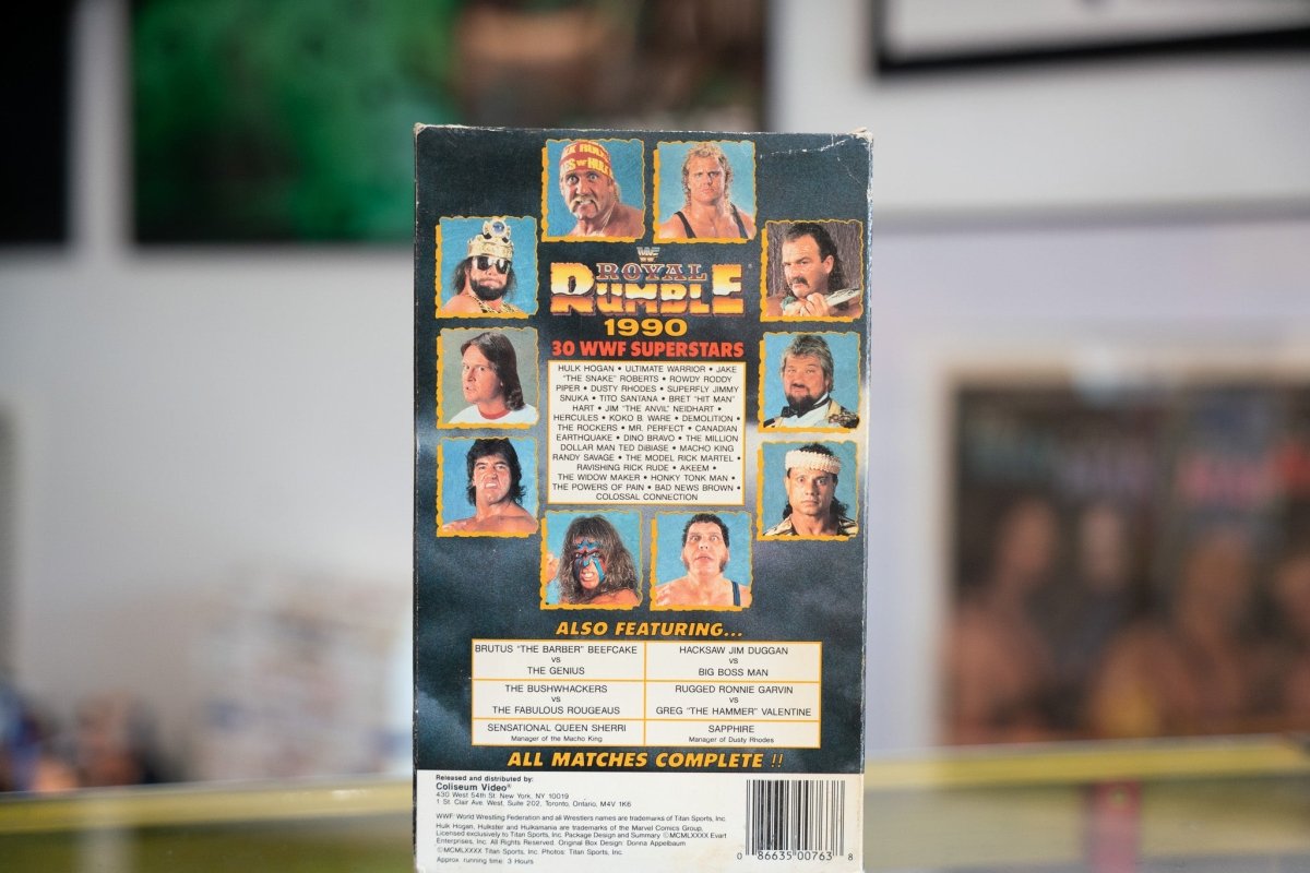 1990 WWF Royal Rumble – Original Coliseum Video VHS - Keep It Classic