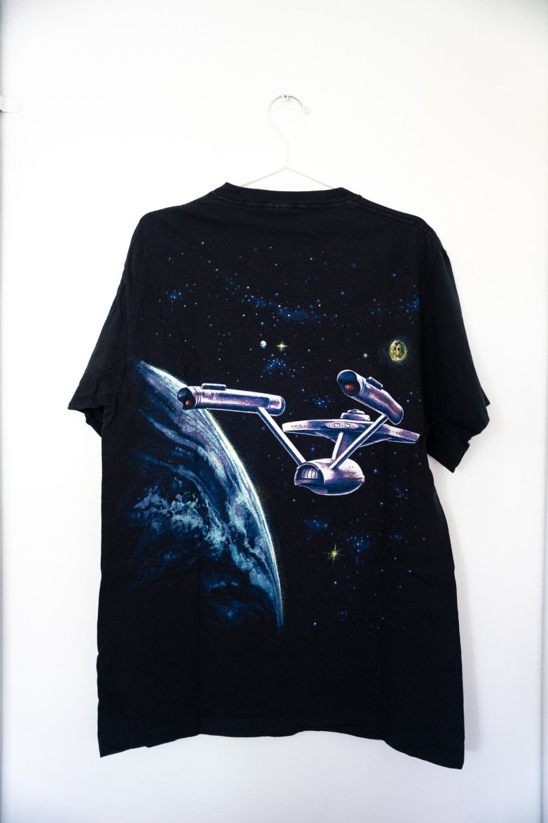 1991 Changes Star Trek Movie Promo Double Sided Shirt Size Large - Keep It Classic