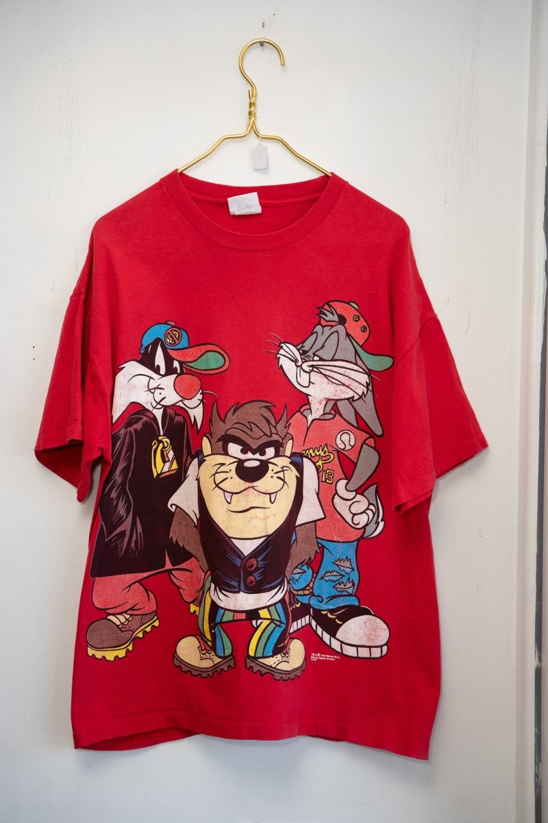 1993 Looney Tunes Sylvester Taz Bugs Front & Back Shirt - Keep It Classic