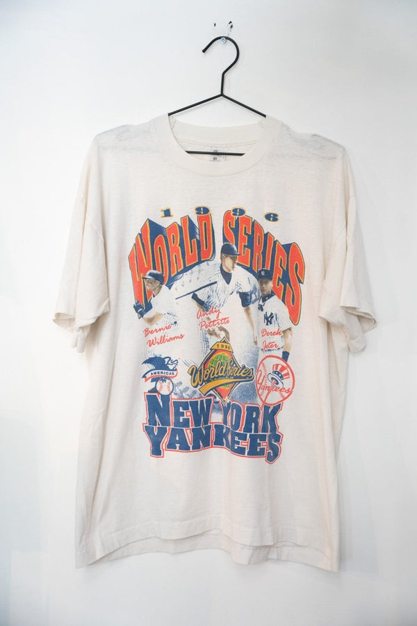 1996 New York Yankees Big 3 World Series T-Shirt Size XL - Keep It Classic