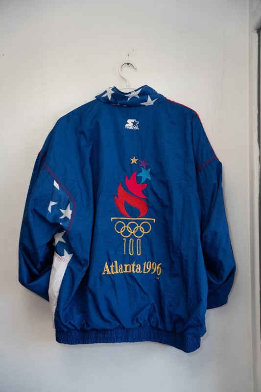 1996 Starter USA Atlanta Olympics Windbreaker Jacket - Keep It Classic