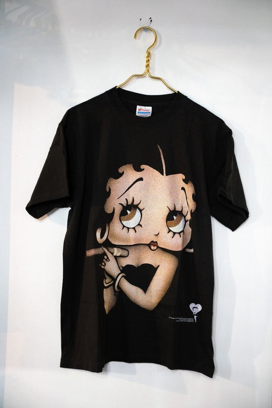 1997 Betty Boop Holly Boop Modern Boot Shirt Size Large - Keep It Classic