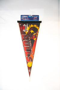 1997 Chicago Bulls 5 Time Champions Pennant - Keep It Classic