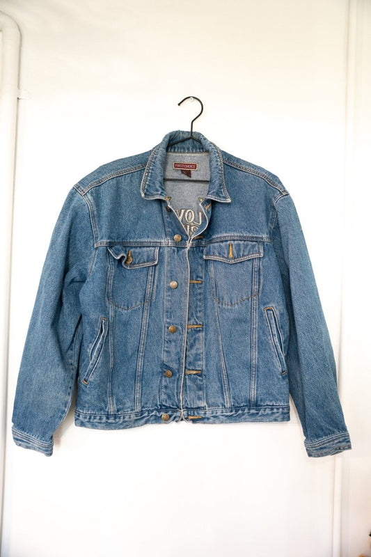 1997 Harley Davidson of Glendale Love Ride Denim Jacket Size Medium - Keep It Classic