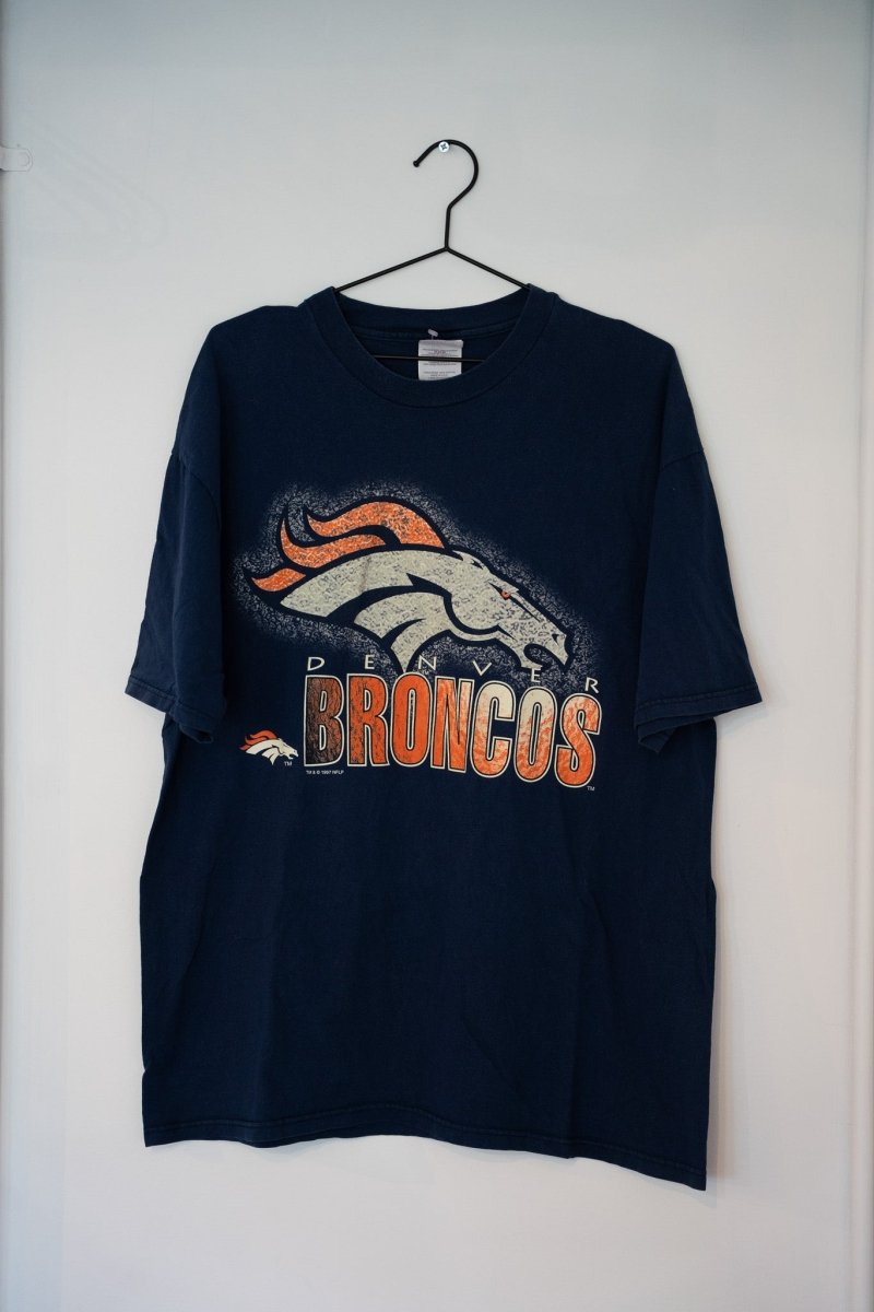 1997 NFL Denver Broncos Logo Shirt - Keep It Classic
