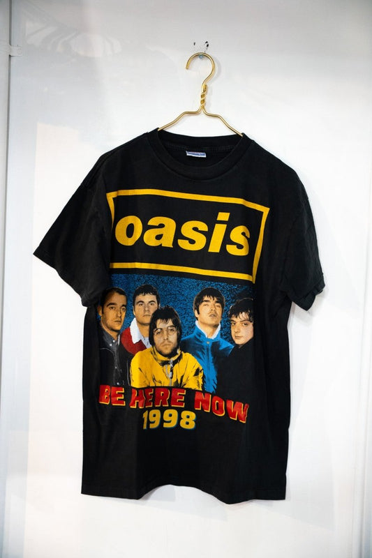 1998 Oasis Be He Now Tour Modern Boot Shirt Size XL - Keep It Classic
