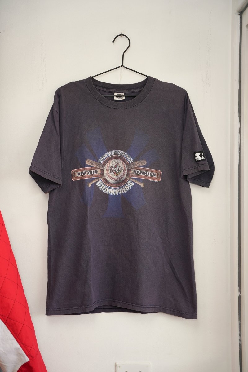 1998 Starter New York Yankees World Series Champions Shirt Medium